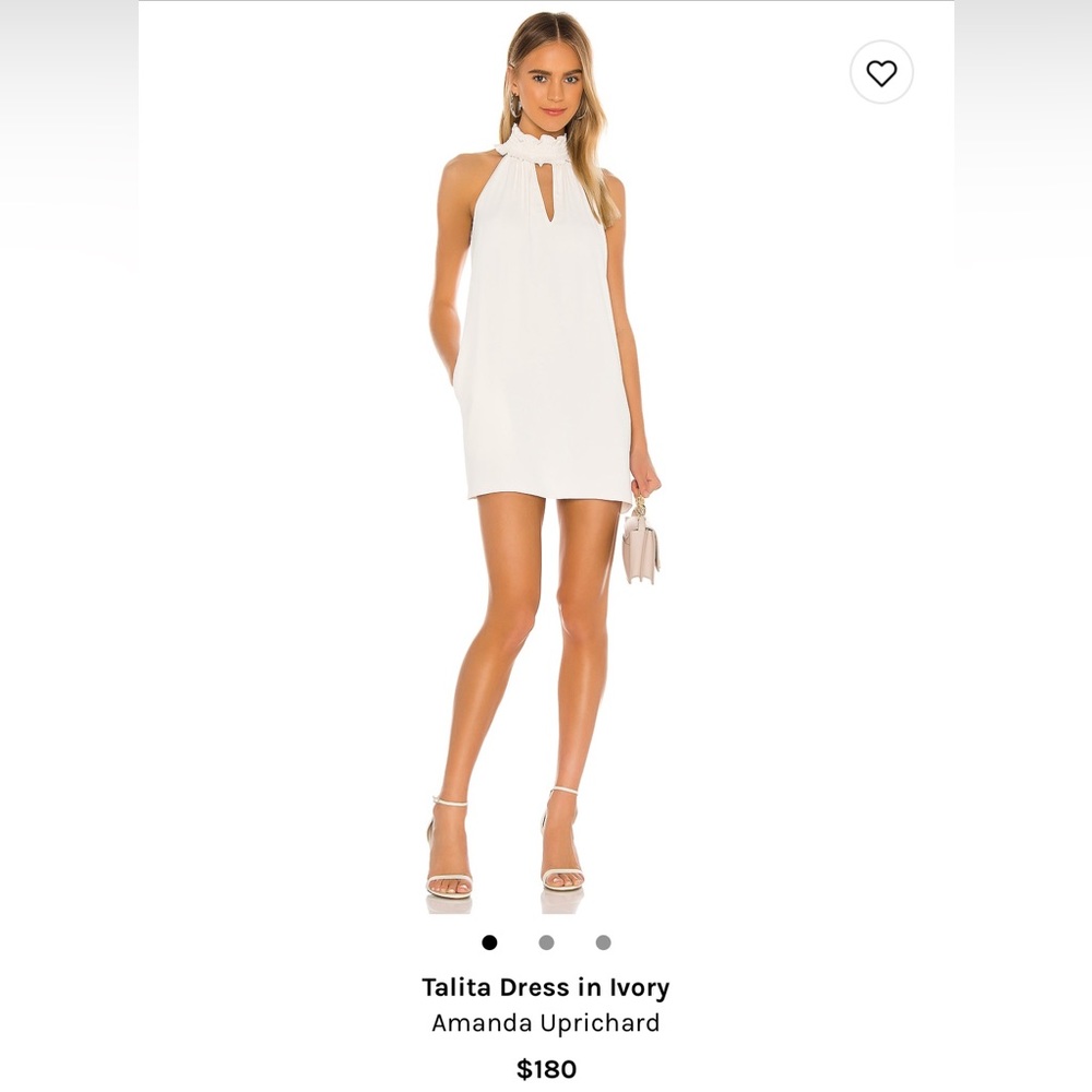 Amanda Uprichard Talita Dress in Ivory